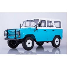 УАЗ-31514, бело-голубой